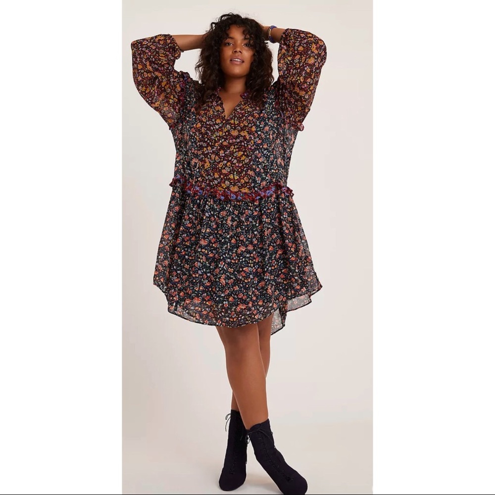 Anthropologie Helene Tunic Dress